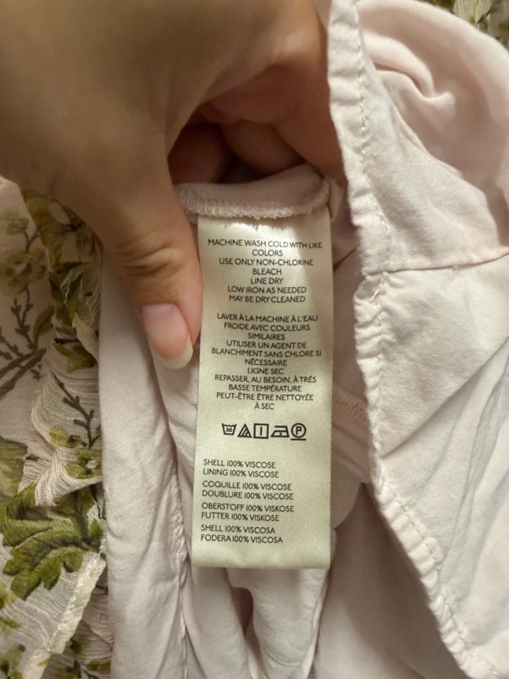 BHLDN Liana Printed V-Neck Long-Sleeve Maxi Dress - Picture 10 of 12